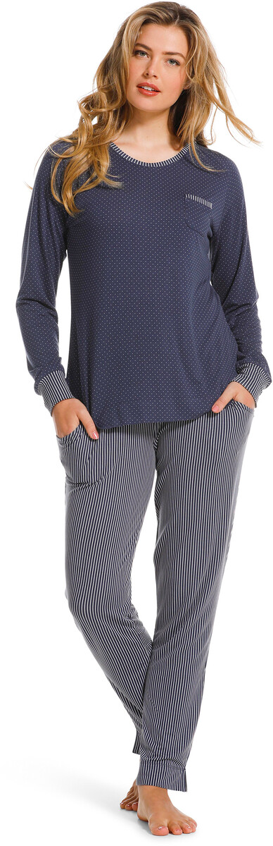 Pastunette pyjama top dames - Blue Dots Pastunette pyjama top dames - Blue Dots