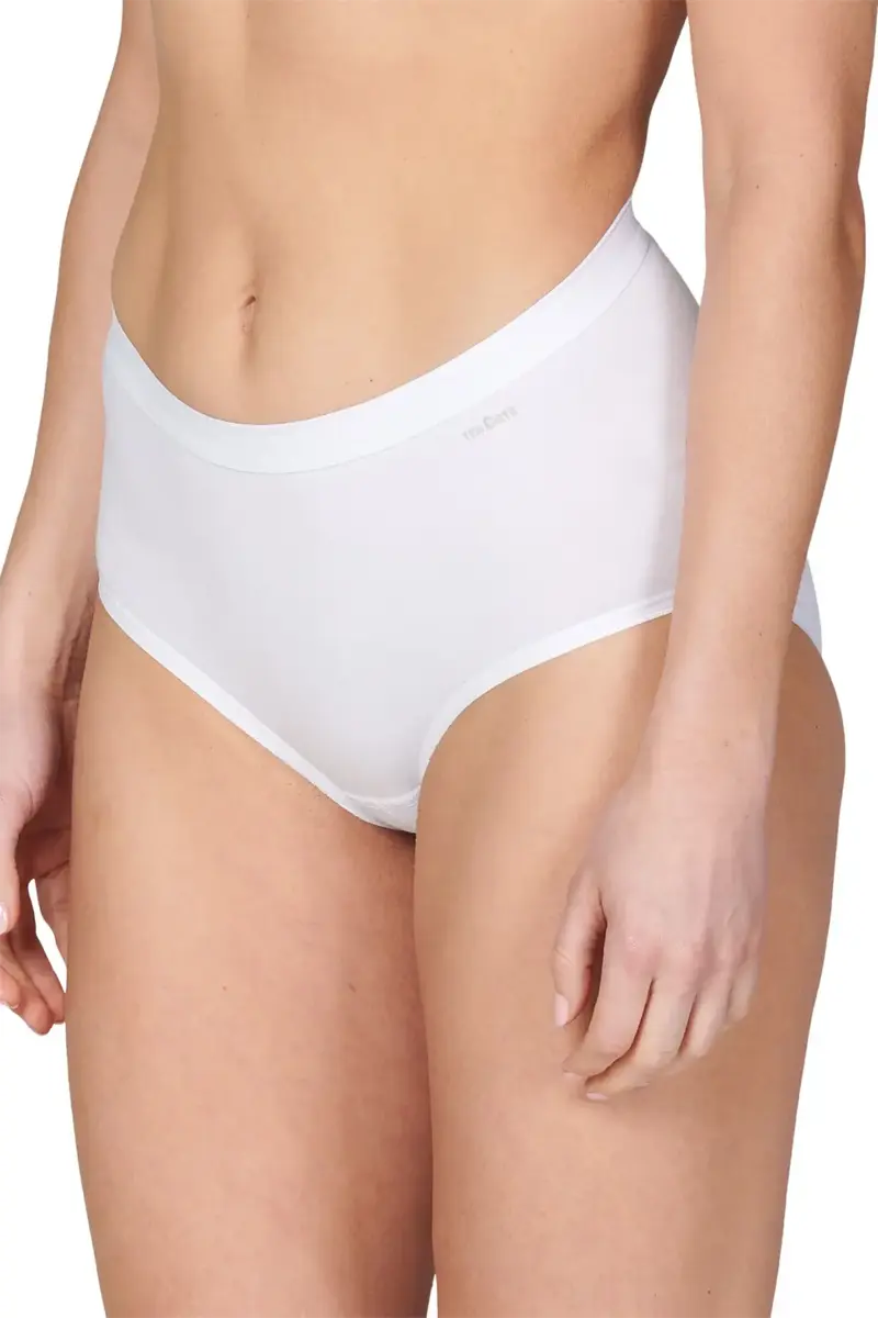 Ten Cate 4-Pack midi dames slips - 32418 - Ten cate ondergoed dames - Biologisch katoenen dames heup slips - Badstof kruisje