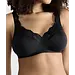Sloggi Romance Soft Bra BH zonder beugel - Zonder vulling en niet voorgevormde kanten Bh - Zwart - Wit - Zwart