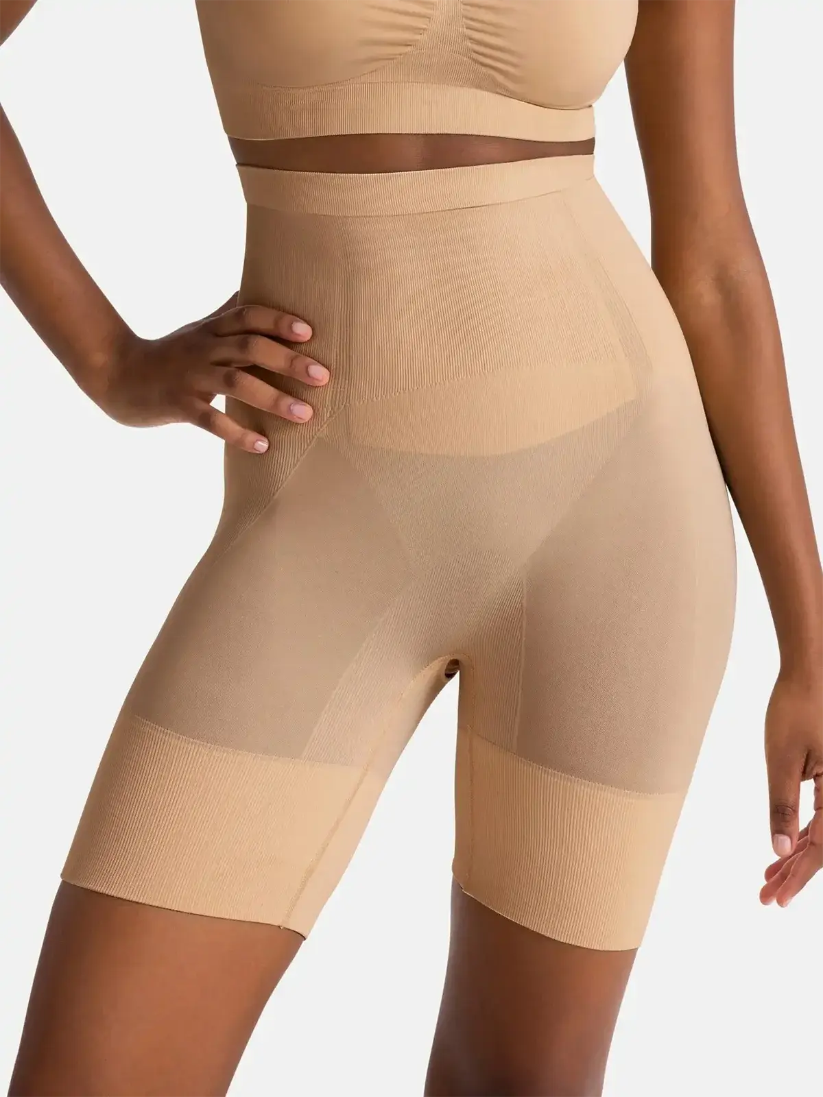 Dorina sterk Corrigerende boxershort - Absolute Sculpt - High Control - Shapewear hoge boxershort lange pijpjes