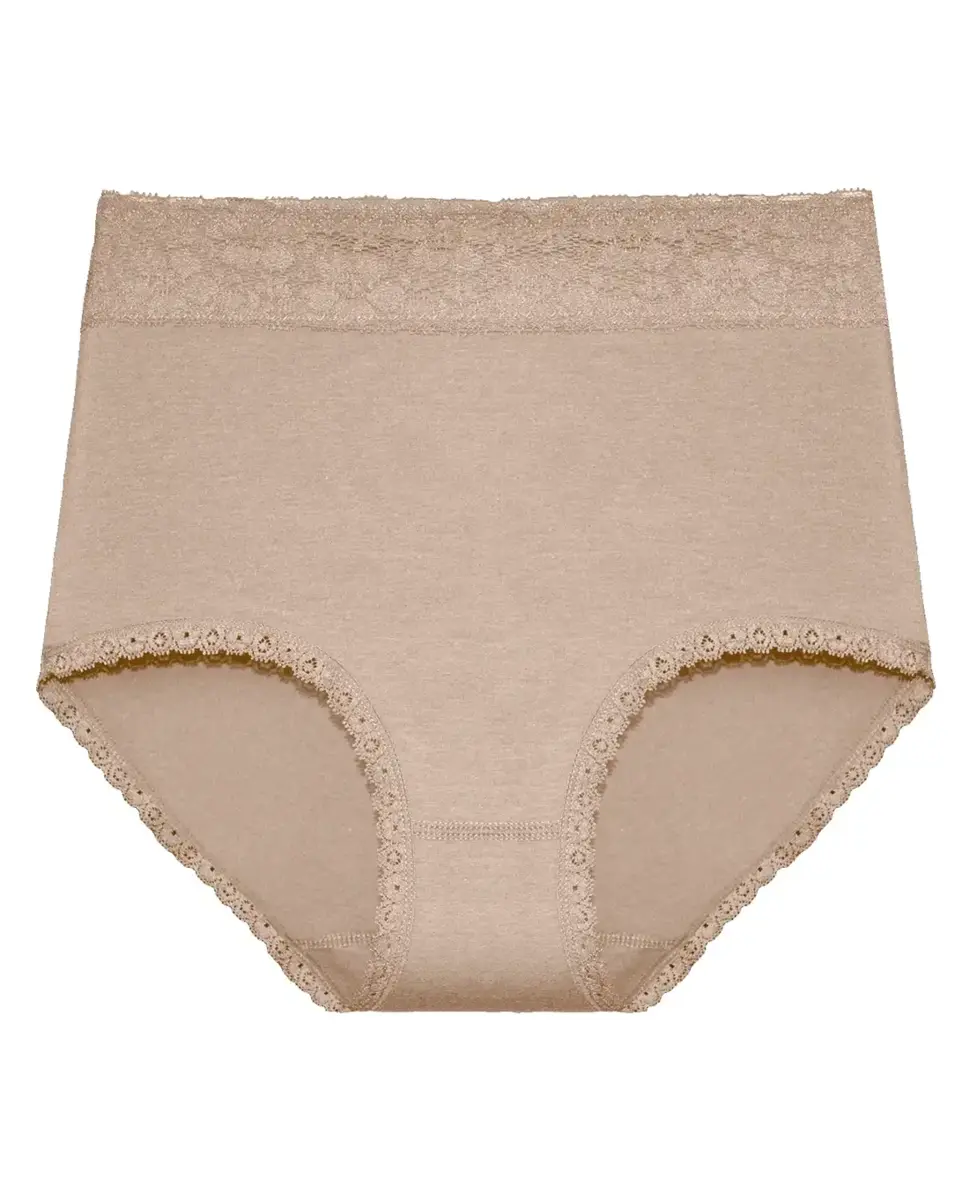 Gaubert 5-pak kanten dames taille slips - Kanten dames onderbroeken multipack katoen - Dames ondergoed Gaubert 5-pak kanten dames taille slips - Kanten dames onderbroeken multipack katoen - Dames ondergoed