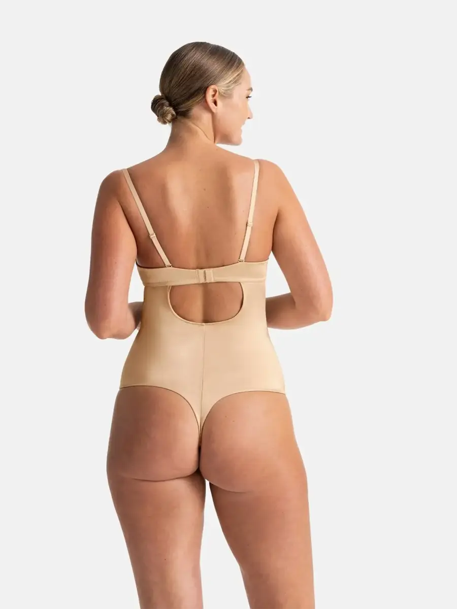 Dorina Strapless corrigerende body dames naadloos - Sublime Sculpt - Shapewear bodysuit met spaghetti bandjes Dorina Strapless corrigerende body dames naadloos - Sublime Sculpt - Shapewear bodysuit met spaghetti bandjes
