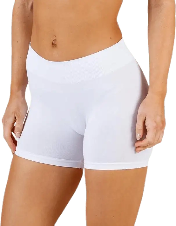 Pieces dames short naadloos - London - Broekje onder jurk - Boxershort lange pijpjes
