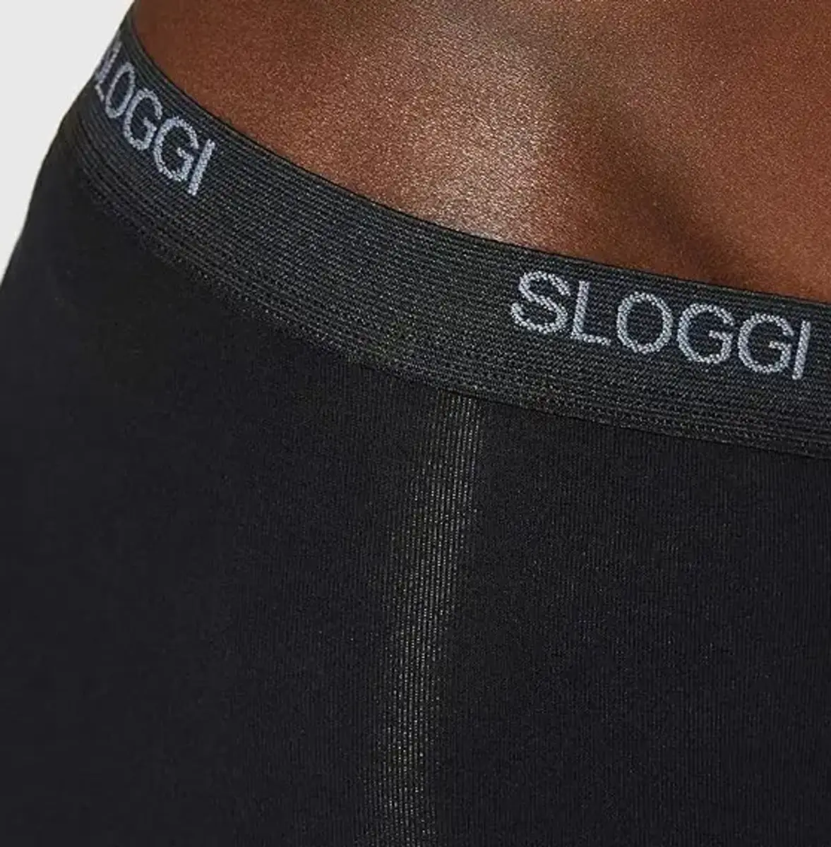 Sloggi 2-pak Basic boxershort heren - Heren onderbroek kort pijpje - Sloggi heren ondergoed