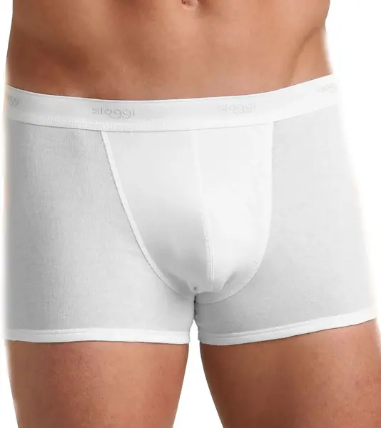 Sloggi 2-pak Basic boxershort heren - Heren onderbroek kort pijpje - Sloggi heren ondergoed
