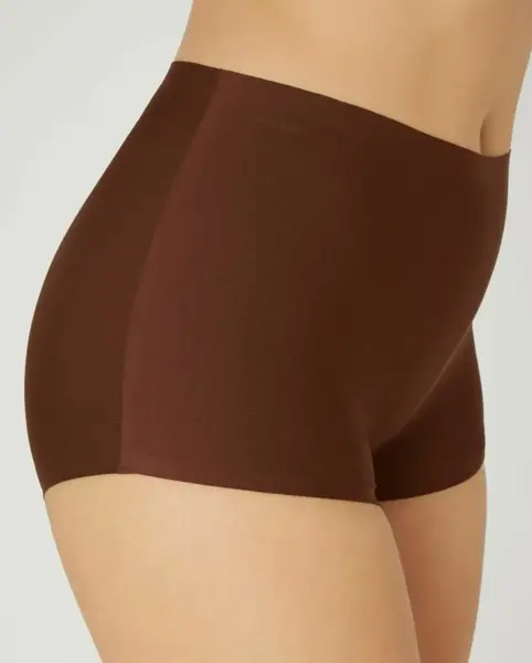 Ten Cate Secrets dames boxershort 30178 - Naadloze dames boxershorts - onderbroek - Bruin - Beige Ten Cate Secrets dames boxershort 30178 - Naadloze dames boxershorts - onderbroek - Bruin - Beige