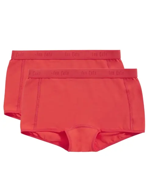 Ten Cate 2-pak meisjes boxershorts Organic 31986 - Meisjes ondergoed biologisch katoen Ten Cate 2-pak meisjes boxershorts Organic 31986 - Meisjes ondergoed biologisch katoen