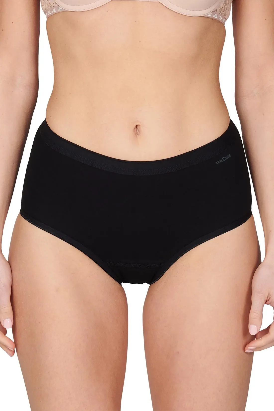 Ten Cate 2-Pack midi dames slips - 32280 - Organic - Biologisch katoenen dames heup slips - Vrouwen ondergoed