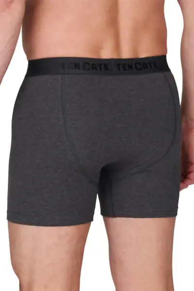 Ten Cate 2-Pack Basics Heren Shorty - 32321 - Comfortabele Heren boxershorts - Heren onderbroeken - Zwart, donkerblauw, grijs Ten Cate 2-Pack Basics Heren Shorty - 32321 - Comfortabele Heren boxershorts - Heren onderbroeken - Zwart, donkerblauw, grijs