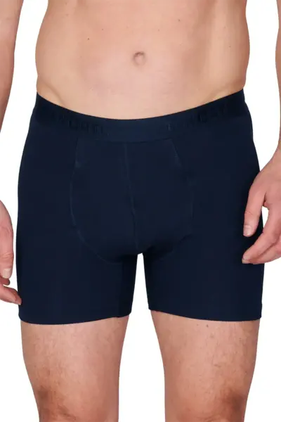 Ten Cate 2-Pack Basics Heren Shorty - 32321 - Comfortabele Heren boxershorts - Heren onderbroeken - Zwart, donkerblauw, grijs