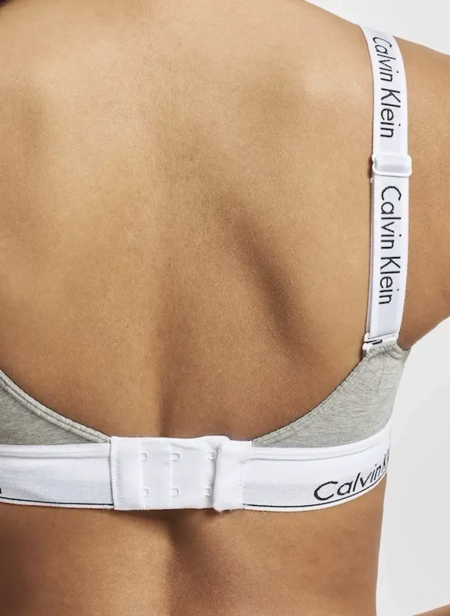 Calvin Klein Bralette dames - Full cup Light lined - Stevige katoenen bralette - Bh Top - Verstelbare bandjes Calvin Klein Bralette dames - Full cup Light lined - Stevige katoenen bralette - Bh Top - Verstelbare bandjes