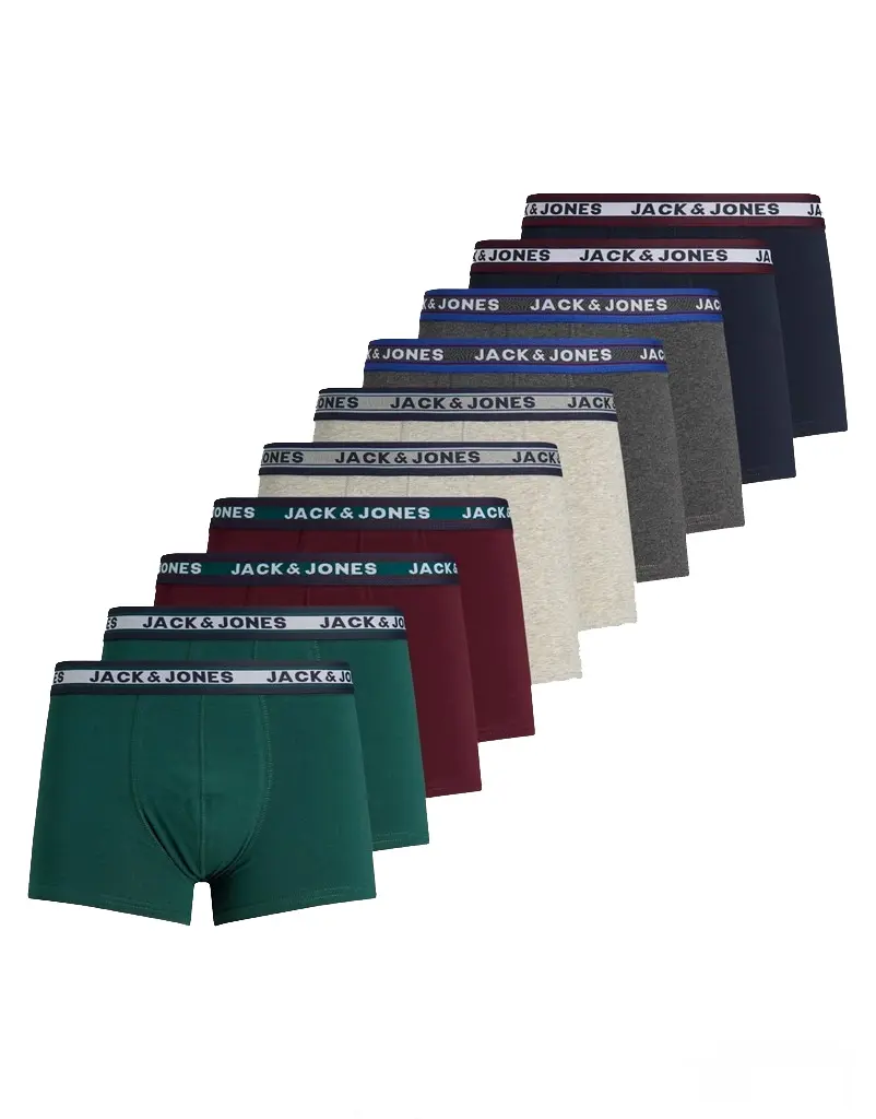 Jack & Jones 10-Pack heren boxershorts - Katoen