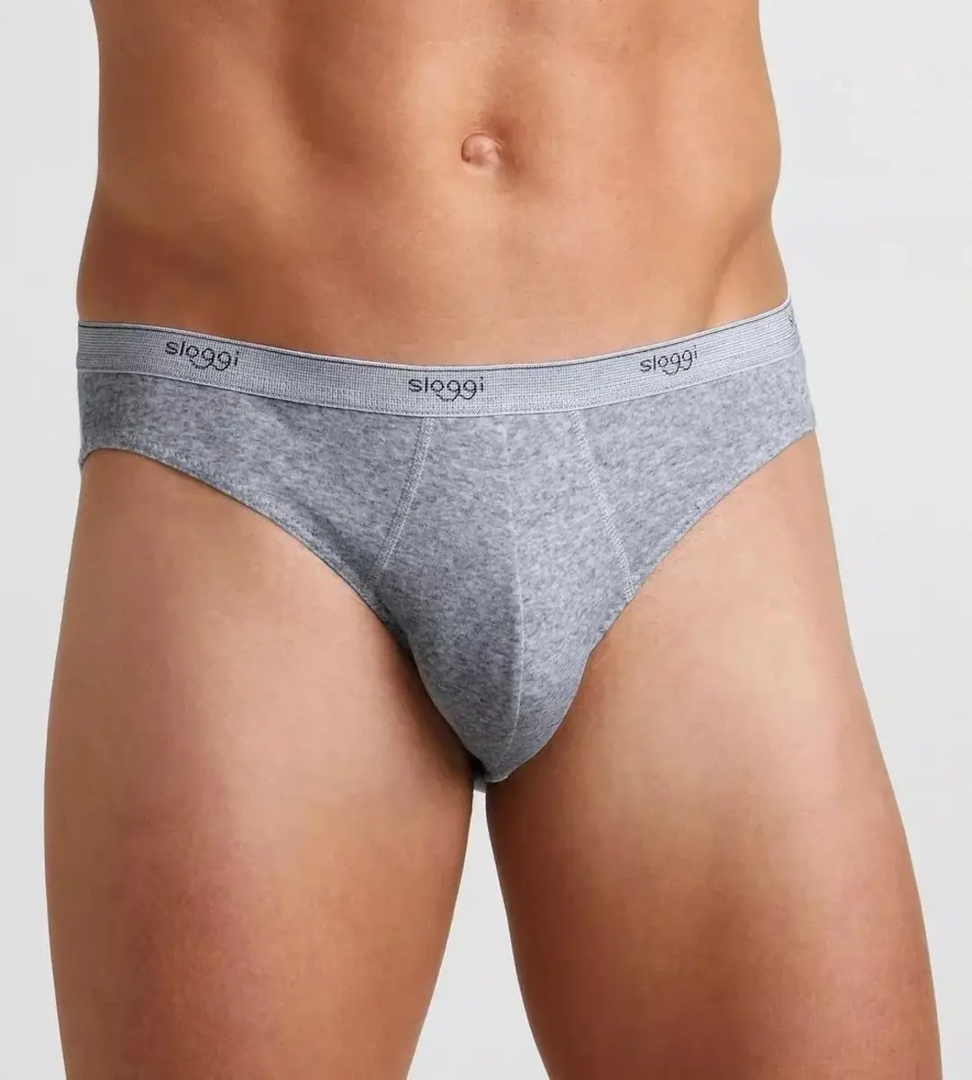 Sloggi 2-pack Basic Mini Heren slips - Lage heren slips - Heren onderbroek katoen