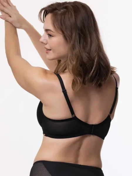 Dorina BH  Carmen - T-shirt BH met Beugel - Grote maten bh met vulling met brede bh band Dorina BH  Carmen - T-shirt BH met Beugel - Grote maten bh met vulling met brede bh band