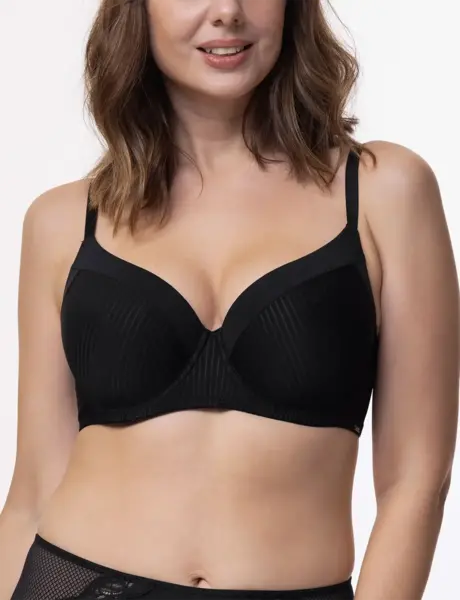 Dorina BH  Carmen - T-shirt BH met Beugel - Grote maten bh met vulling met brede bh band Dorina BH  Carmen - T-shirt BH met Beugel - Grote maten bh met vulling met brede bh band