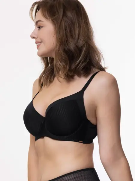 Dorina BH  Carmen - T-shirt BH met Beugel - Grote maten bh met vulling met brede bh band Dorina BH  Carmen - T-shirt BH met Beugel - Grote maten bh met vulling met brede bh band