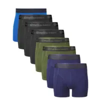 Bamboo Basics 8-pak heren boxershorts - Rico - Bamboe Bamboo Basics 8-pak heren boxershorts - Rico - Bamboe