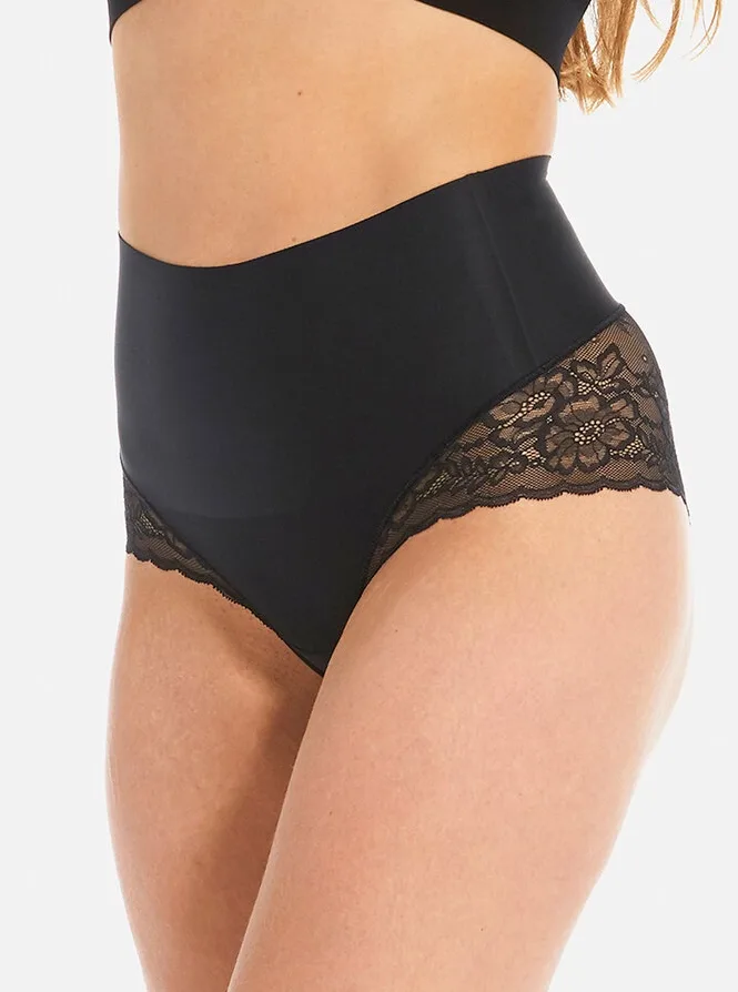 Magic sterke buik corrigerende slip - Tummy shaper Lace - Kanten shapewear slip voor een platte buik