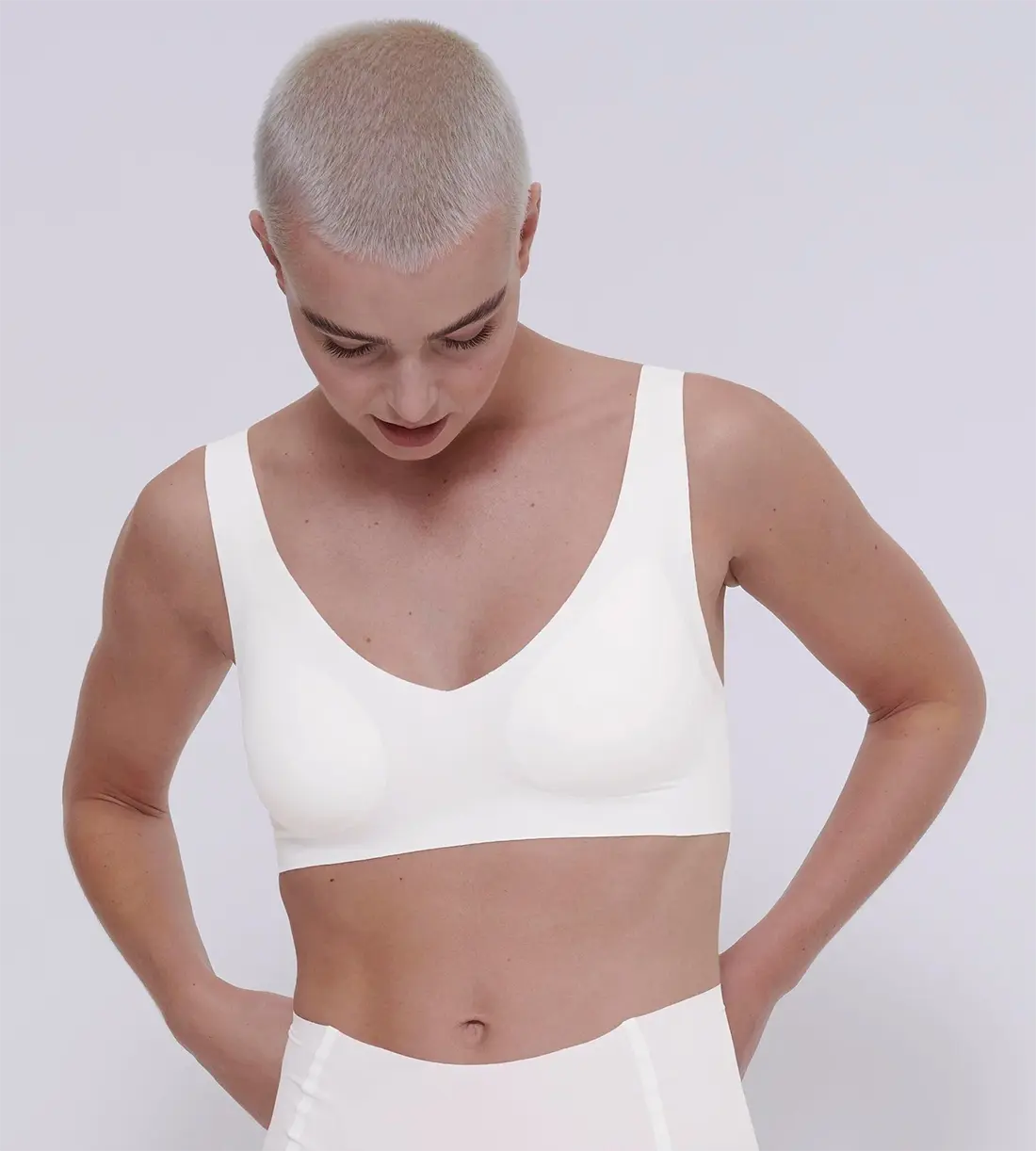 Sloggi Zero Feel Bralette padded 2.0 - naadloze Bh - Comfortabele Bh top zonder beugel of sluiting - Schijnt niet door