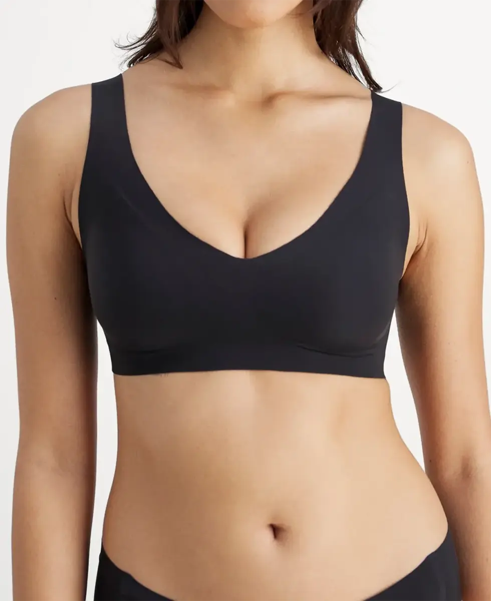 Sloggi Zero Feel Bralette padded 2.0 - naadloze Bh - Comfortabele Bh top zonder beugel of sluiting - Schijnt niet door