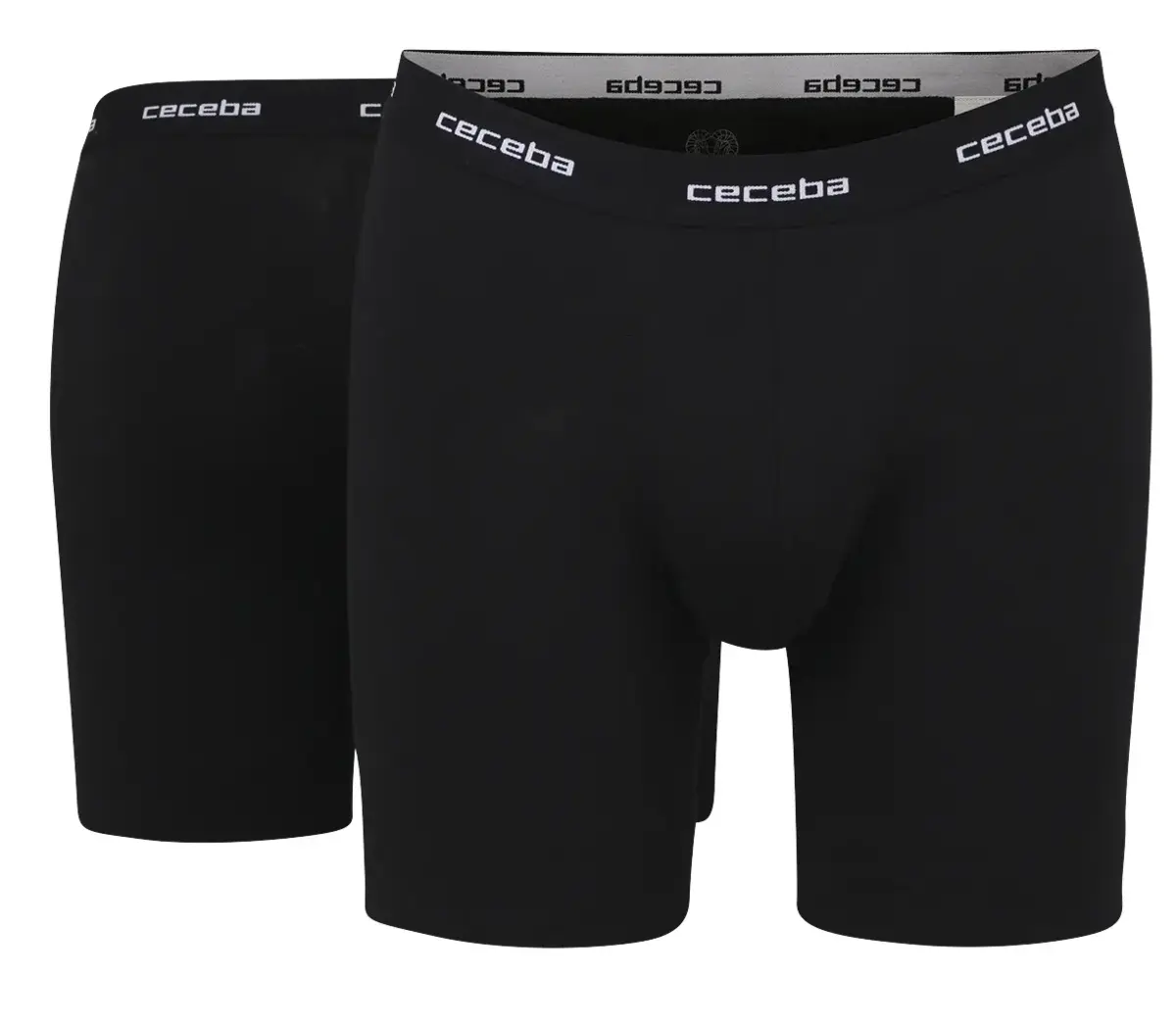 Ceceba 2-pak extra lang - heren boxershort -10180 - Onderbroeken met lange pijpjes - Tegen schurenden benen - Katoen Ceceba 2-pak extra lang - heren boxershort -10180 - Onderbroeken met lange pijpjes - Tegen schurenden benen - Katoen