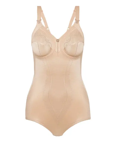 Triumph Body Doreen - Corselet - Cotton 01 BS - Klassieke corrigerende body - Spaghetti bandjes - Correctie shapewear Triumph Body Doreen - Corselet - Cotton 01 BS - Klassieke corrigerende body - Spaghetti bandjes - Correctie shapewear