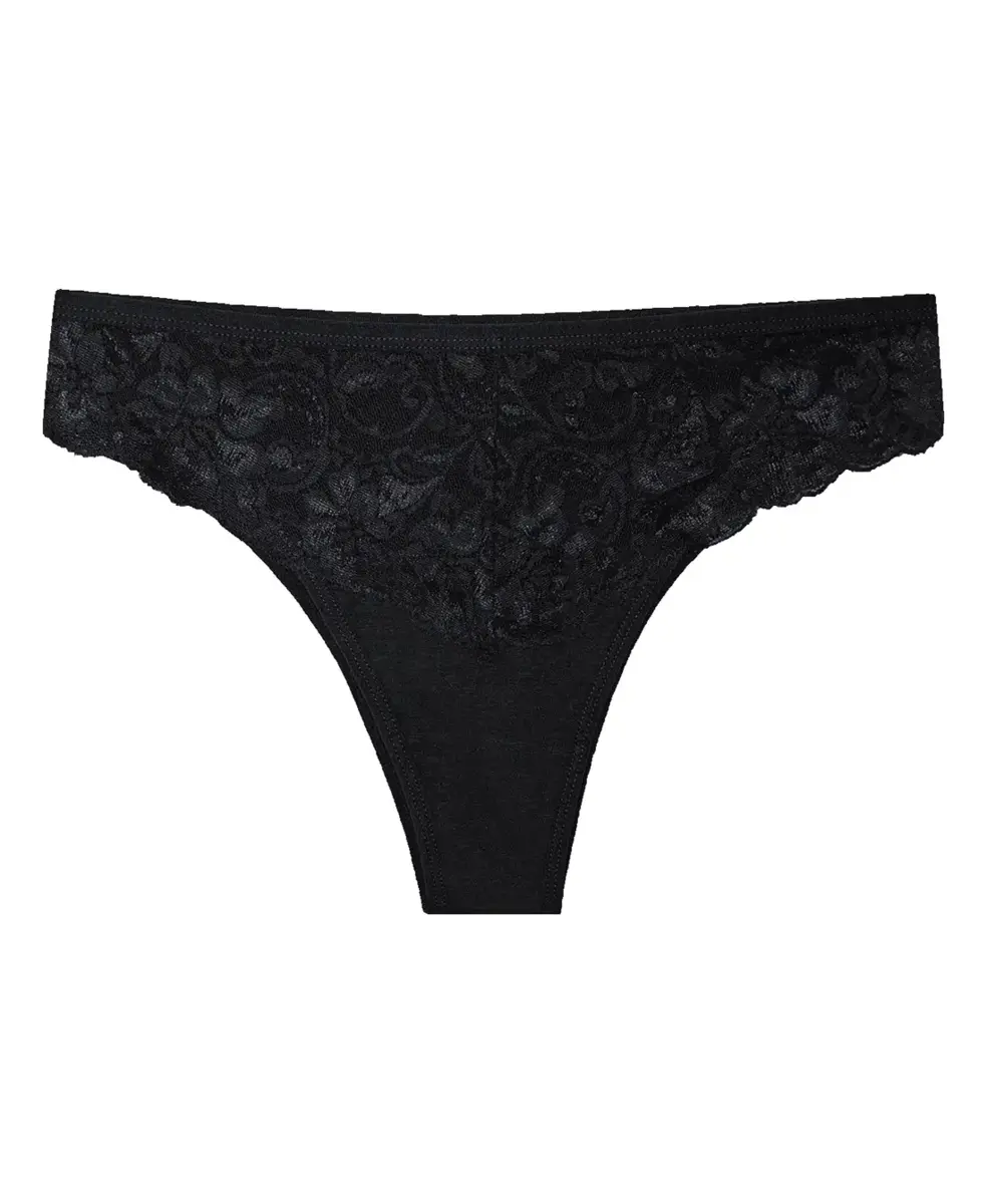 Gaubert 5-pack Kanten Brazilian Slip - Biologisch katoenen onderbroeken - Damesondergoed - Sexy ondergoed Gaubert 5-pack Kanten Brazilian Slip - Biologisch katoenen onderbroeken - Damesondergoed - Sexy ondergoed