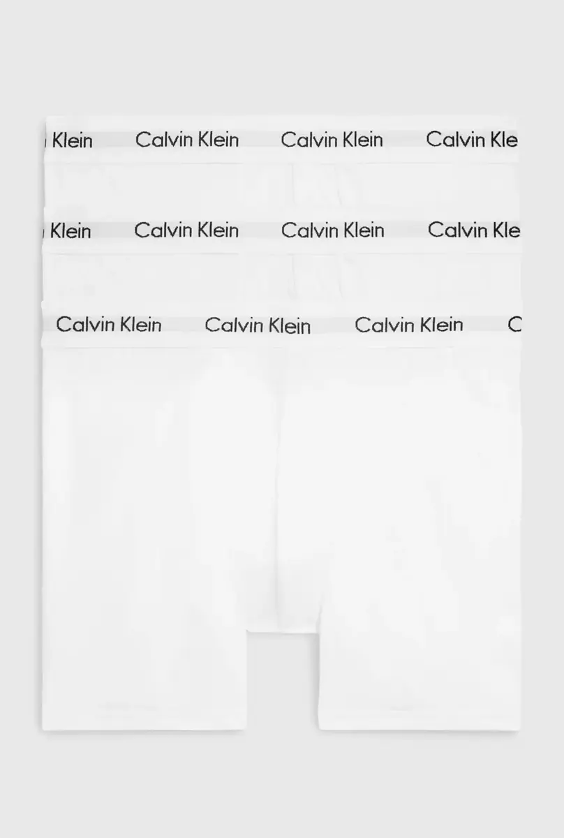 Calvin Klein 3-Pack Heren Boxershorts lang - Boxer Brief - Katoenen Onderbroek lange pijpjes