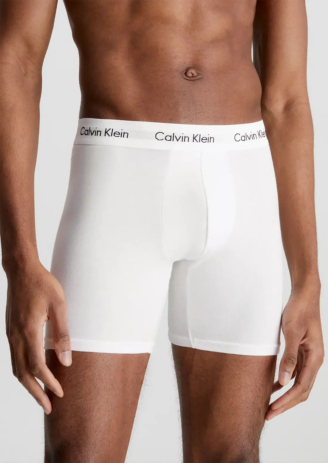 Calvin Klein 3-Pack Heren Boxershorts lang - Boxer Brief - Katoenen Onderbroek lange pijpjes