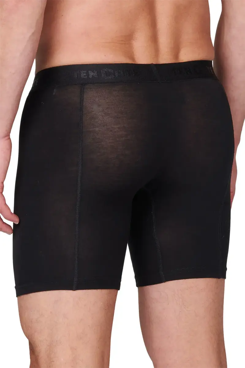 Ten Cate 4-Pack Bamboe Heren Long boxershorts - 32389 - Mannen onderbroek met lange pijpjes - Tegen schurende benen Ten Cate 4-Pack Bamboe Heren Long boxershorts - 32389 - Mannen onderbroek met lange pijpjes - Tegen schurende benen