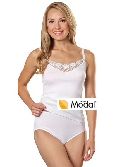 Conta dames hemd modal, kant Conta dames hemd modal, kant