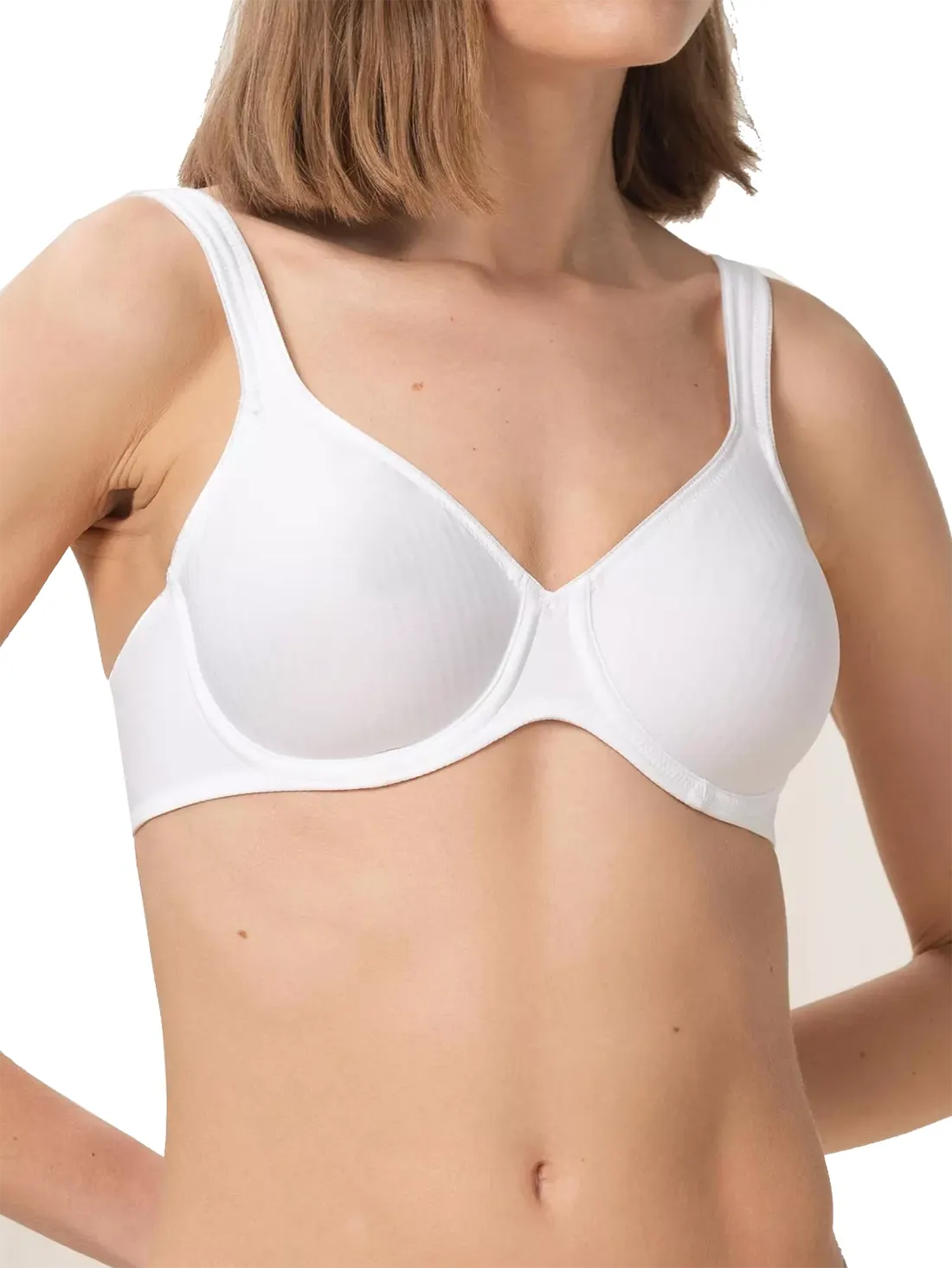 Triumph BH Modern Soft cotton W met beugel - Stevige katoenen bh - Voorgevormd
