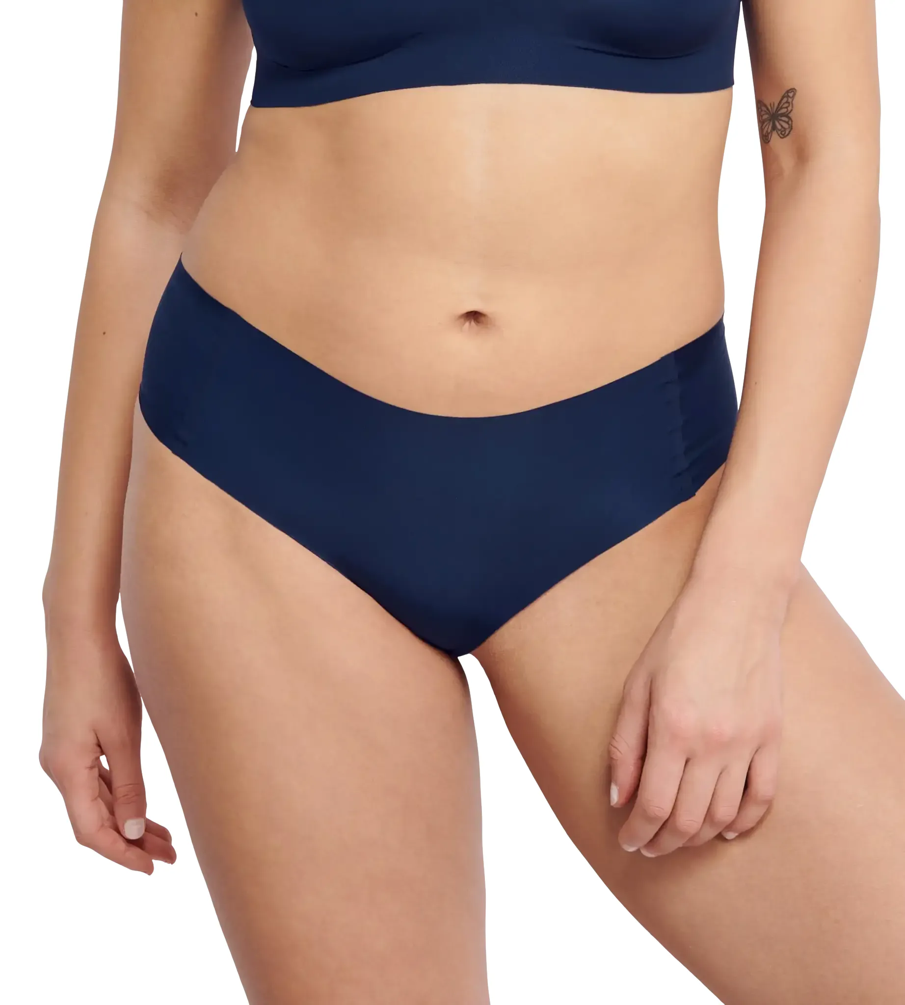 Sloggi Zero Feel hipster 2.0 - Invisible - Naadloze dames short - Dames Onderbroek die niet doorschijnt - Zwart - Huidskleur