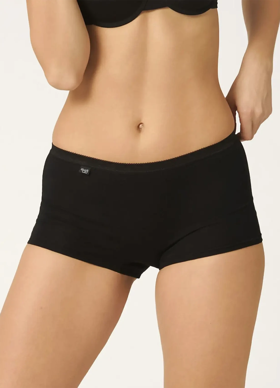 Sloggi Basic boxershort dames katoen - Vrouwen onderbroek kort pijpje