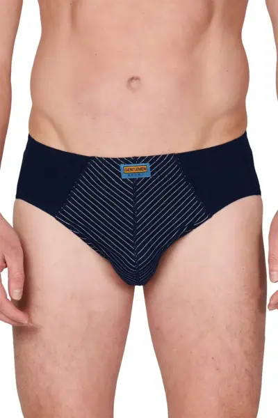 Gentlemen heren sport slip streep - Betaalbare heren onderbroek - Elastisch katoen Gentlemen heren sport slip streep - Betaalbare heren onderbroek - Elastisch katoen