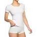 Bamboo Basics 2-pak bamboe ondershirts dames - Korte mouw - Kate - T-shirt bamboe ronde hals - Wit