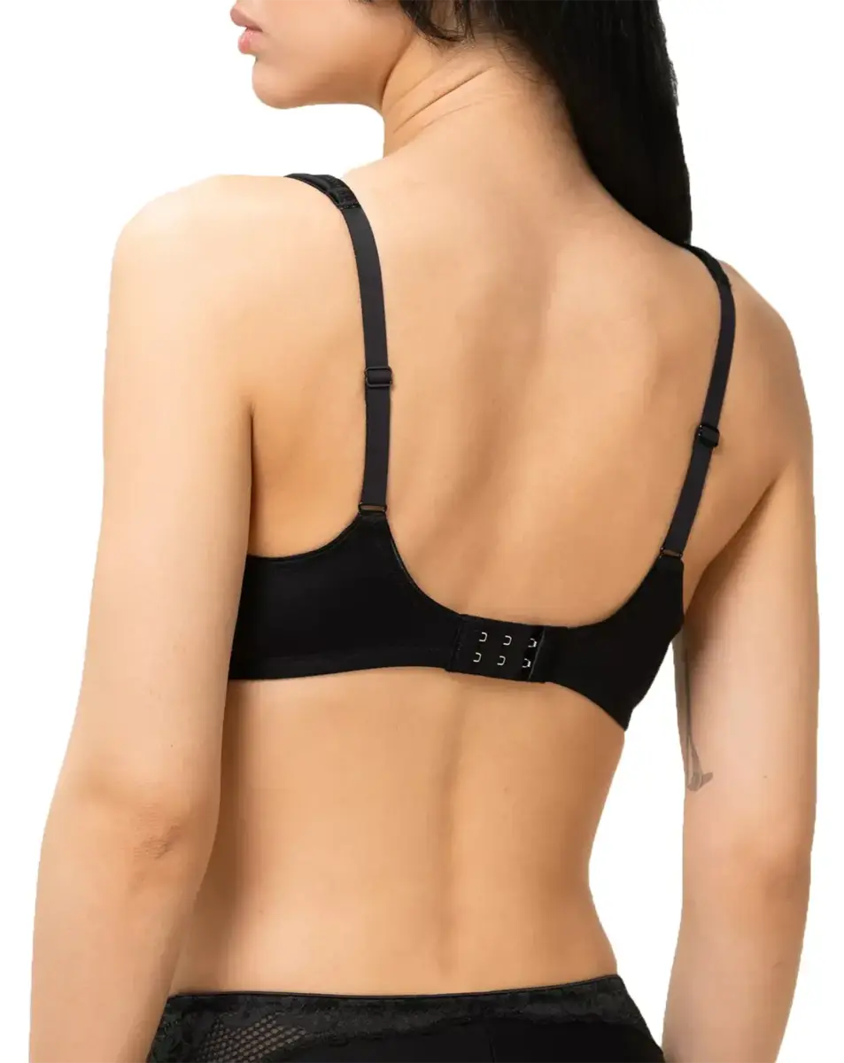 TRIUMPH BH zonder beugel - Modern Lace+ Cotton N - Kanten Katoenen niet voorgevormde bh - Brede zachte bandjes TRIUMPH BH zonder beugel - Modern Lace+ Cotton N - Kanten Katoenen niet voorgevormde bh - Brede zachte bandjes