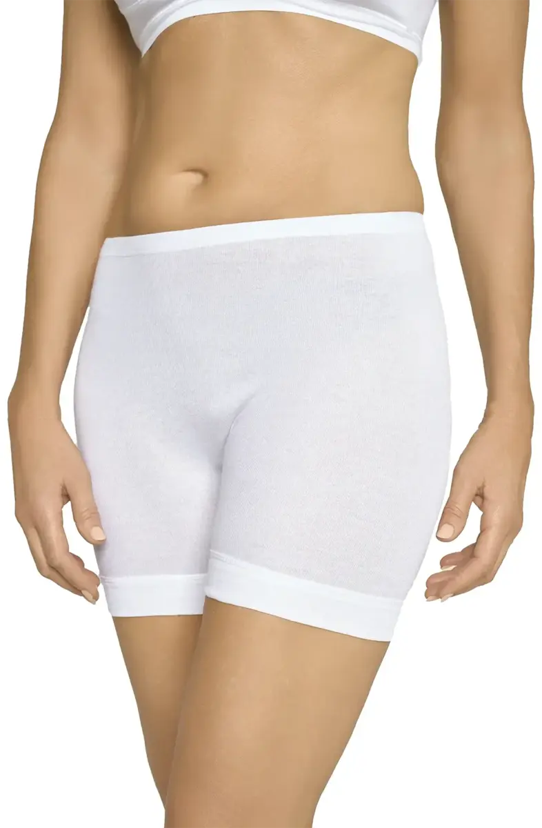 Conta directoir met pijpje 128 - Dames boxershort lange pijpjes - Klassiek oma ondergoed - Ouderwets - 100% katoen