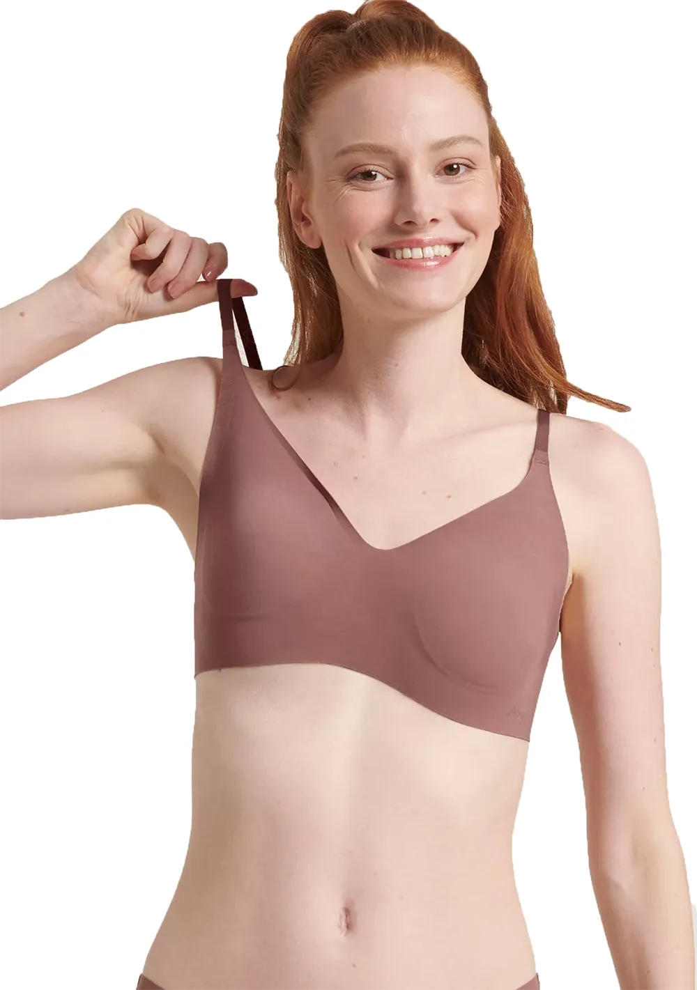 Sloggi Zero Bralette padded 2.0 - naadloze BH - Comfortabele BH Top - Schijnt niet door - onzichtbaar top met vulling