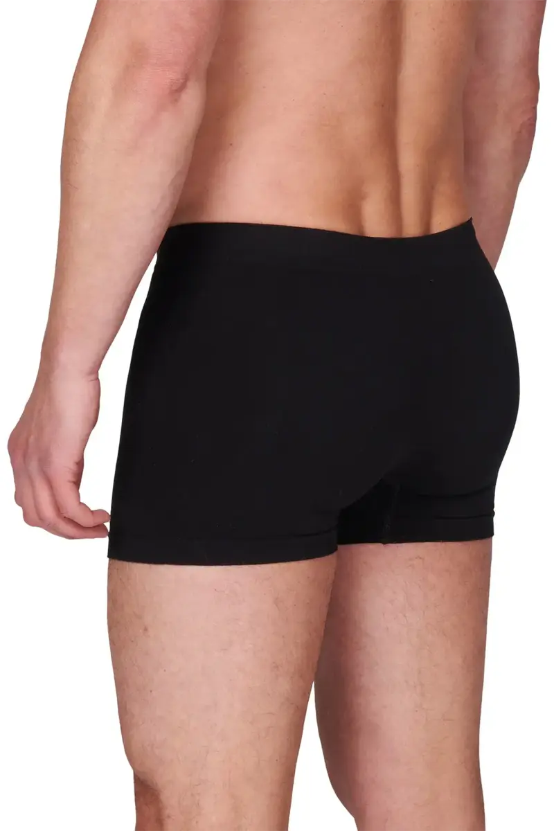 Bodylook 10-pak naadloze heren boxershort - Zwart - Heren ondergoed seamless