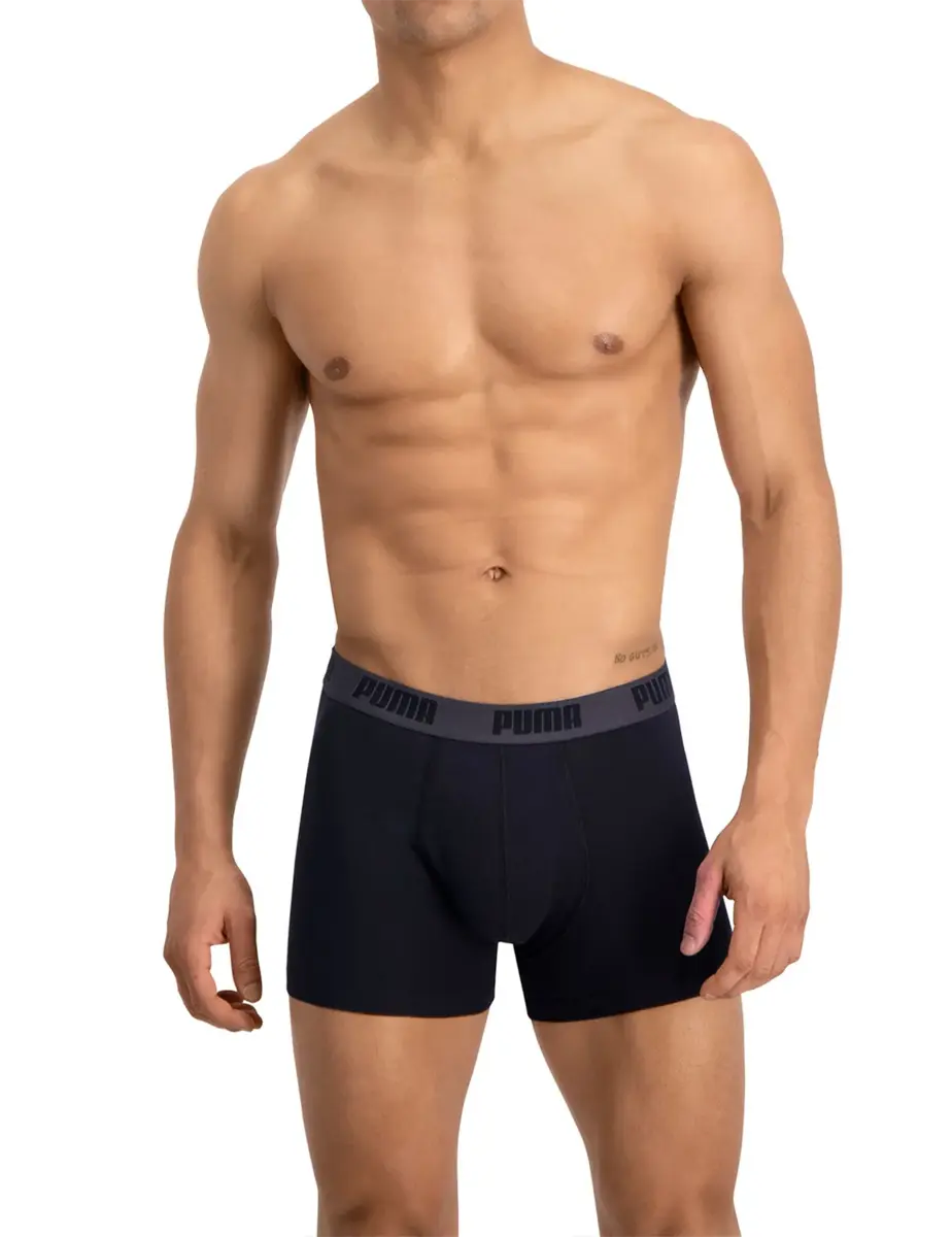 Puma Heren Boxershort 2-pak - Everyday - Katoenen heren onderbroeken Puma Puma Heren Boxershort 2-pak - Everyday - Katoenen heren onderbroeken Puma