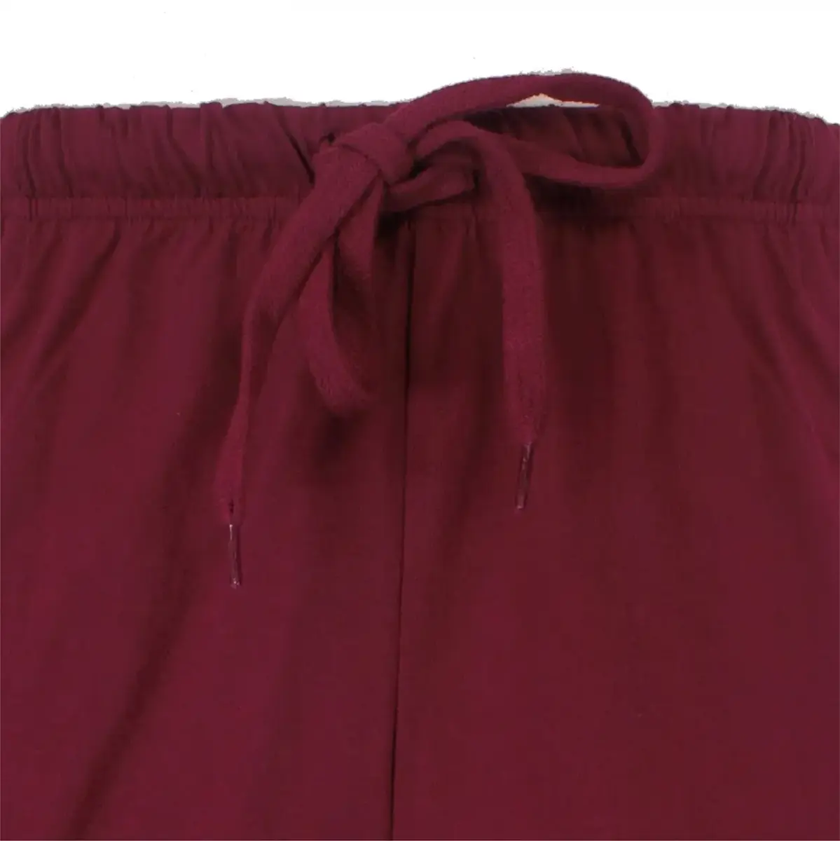 M.E.Q. Heren shortama katoen - ronde -hals - Rode streep