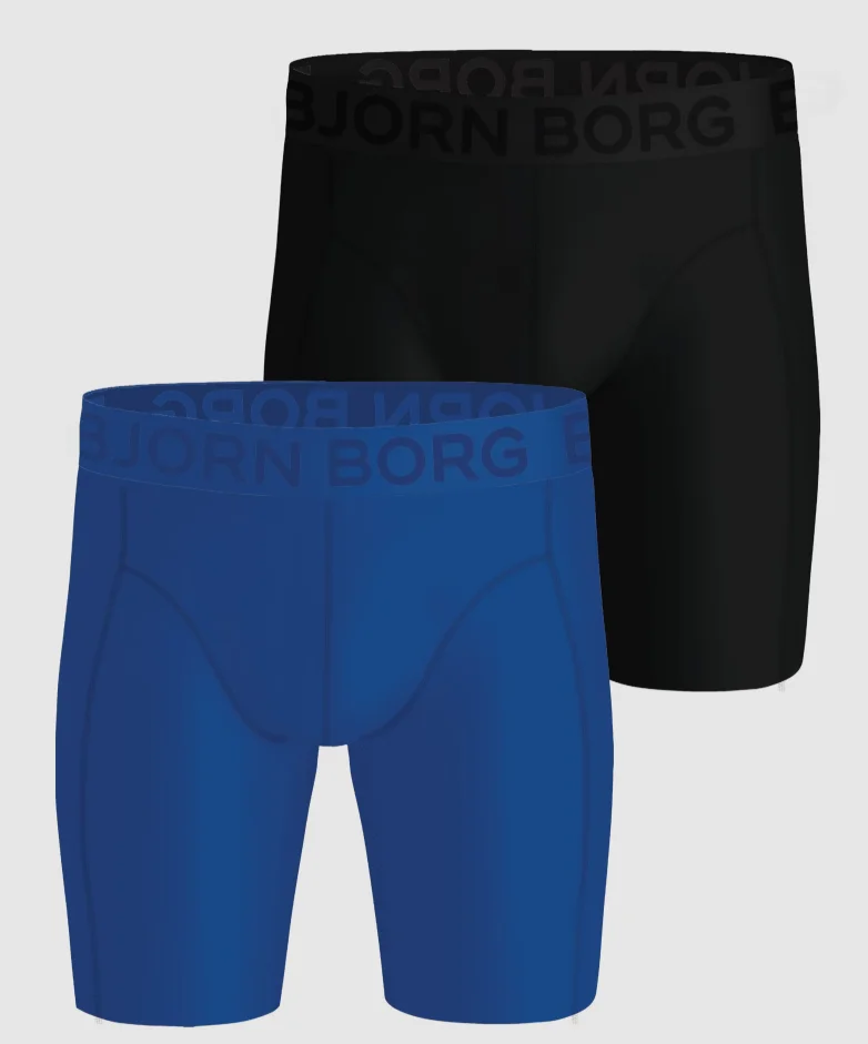 Bjorn Borg 2-Pack heren boxershort - Performance - Long Leg
