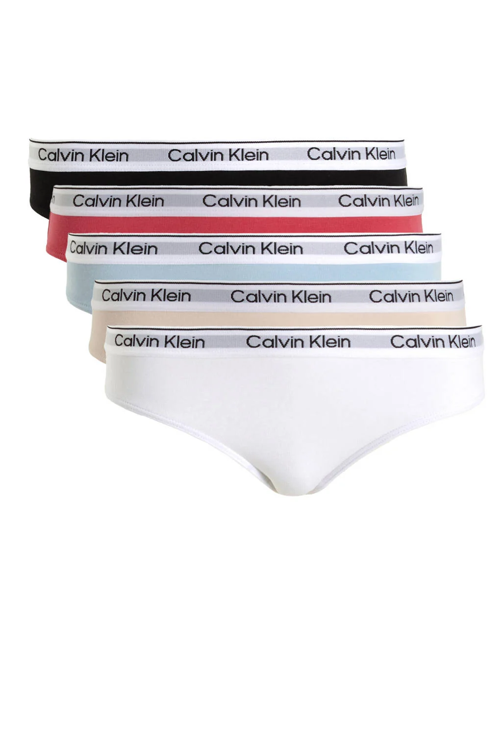Calvin Klein 5-Pack meisjes slips - Cotton core