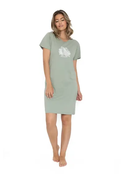 Cocodream dames nachthemd korte mouw - Jungle Cocodream dames nachthemd korte mouw - Jungle