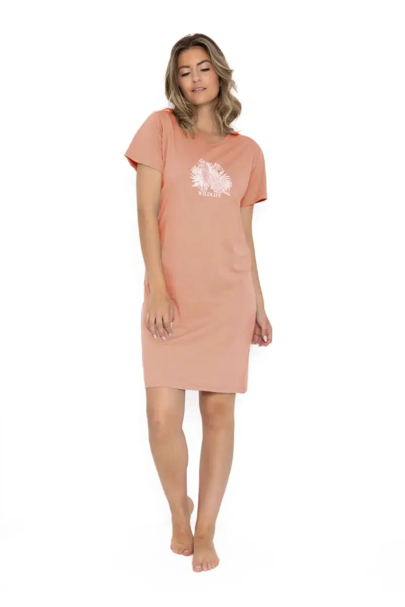 Cocodream dames nachthemd korte mouw - Jungle Cocodream dames nachthemd korte mouw - Jungle