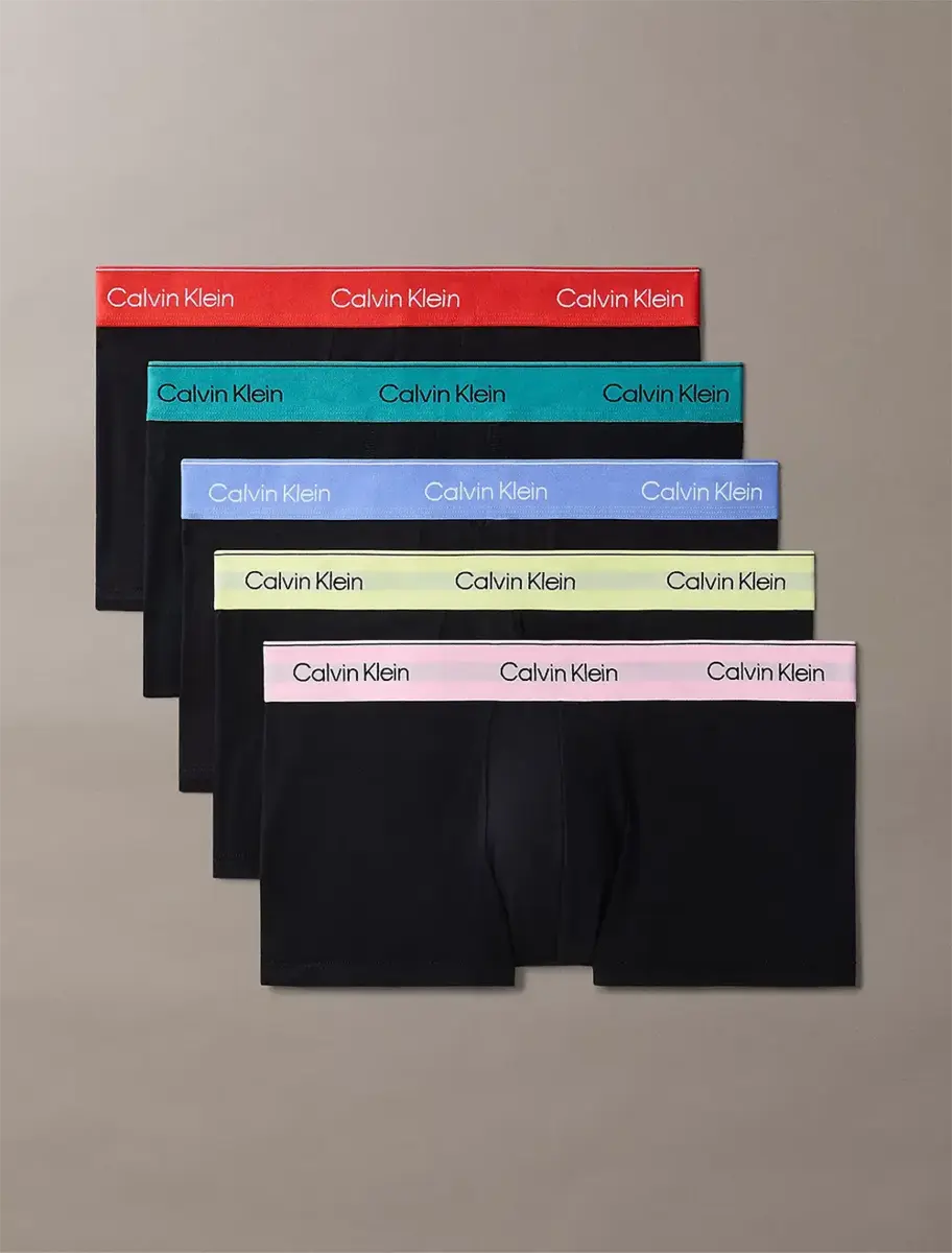Calvin Klein 5-Pack Low Rise Trunks Pride - Lage heren boxershorts