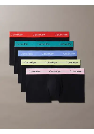 Calvin Klein 5-Pack Low Rise Trunks - Icon Pride