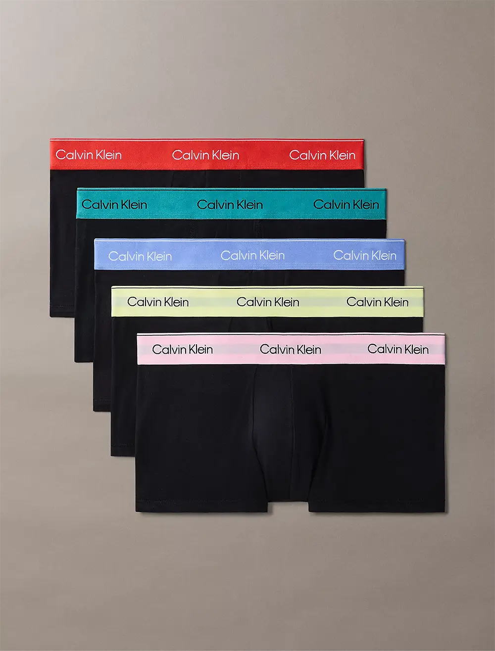 Calvin Klein 5-Pack Low Rise Trunks - Icon Pride
