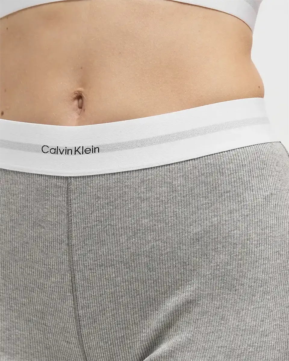 Calvin Klein Dames pyjamabroek Korte loungebroek - Cotton Stretch Rib Calvin Klein Dames pyjamabroek Korte loungebroek - Cotton Stretch Rib